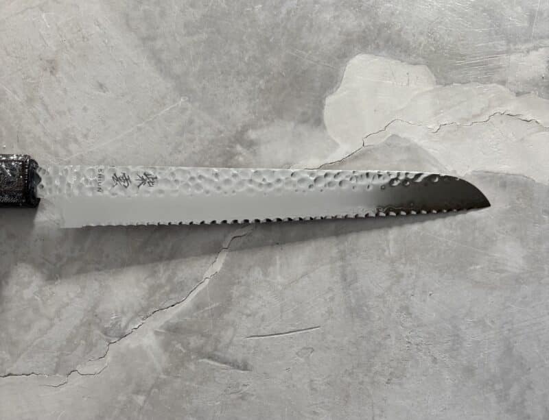 Seki Kanetsugu Shiun Silver Brødkniv 210 mm VG10 - Billede 3