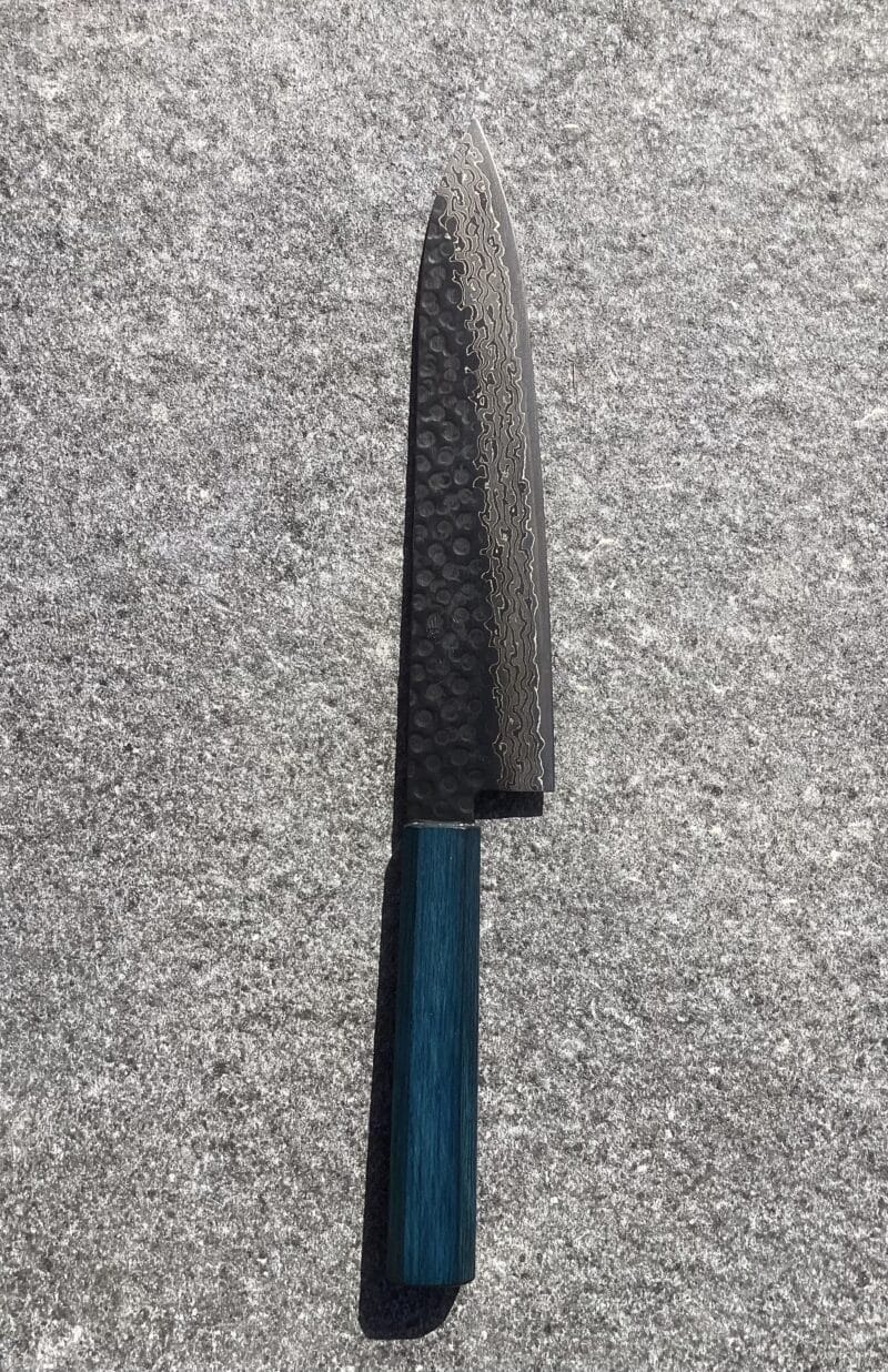 Senshi Kuromaru Gyuto 210mm Damascus