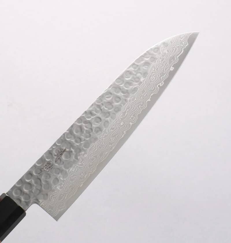 Seisuke Santoku 180mm 45 lag Damascus AUS10 - Image 5