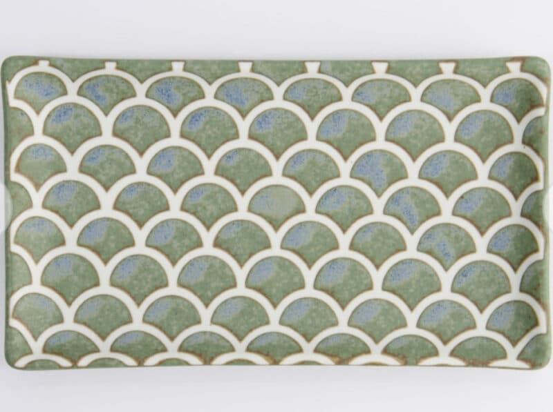 Vert Sauge Havfrue Design Tallerken 22x13x2cm. Tokyo design studio - Billede 4