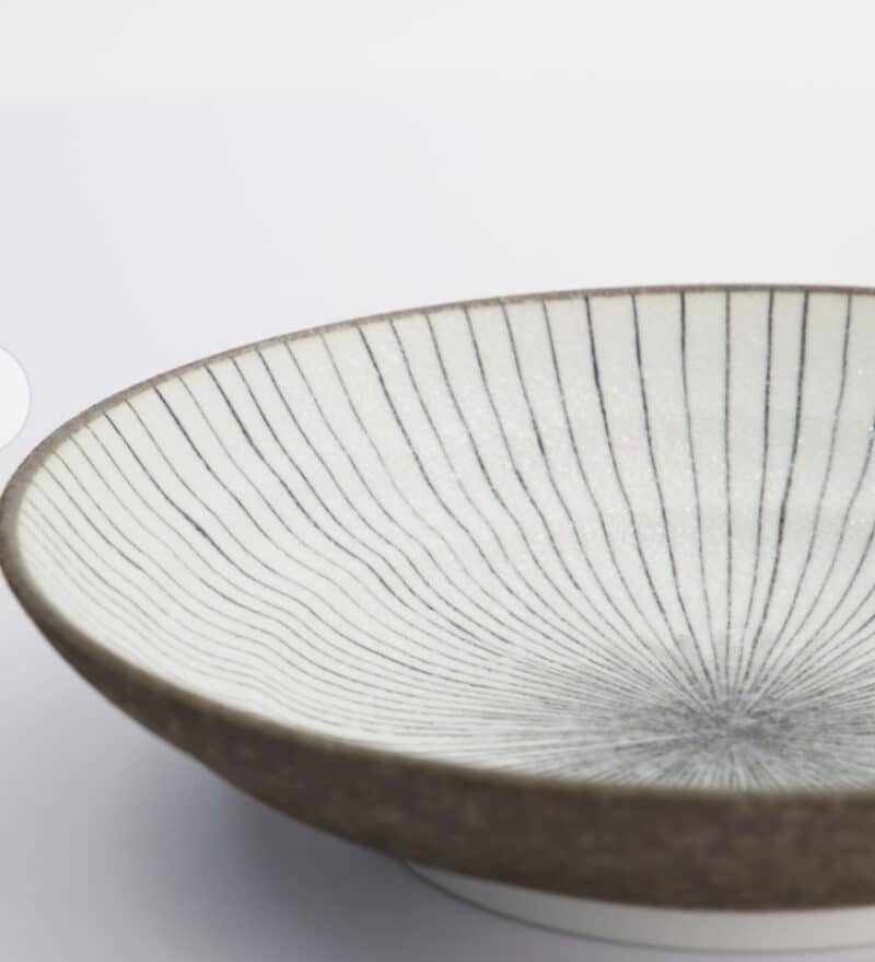 Satomaki Tokusa Dyb Tallerken 23x5cm. Tokyo design studio - Billede 5