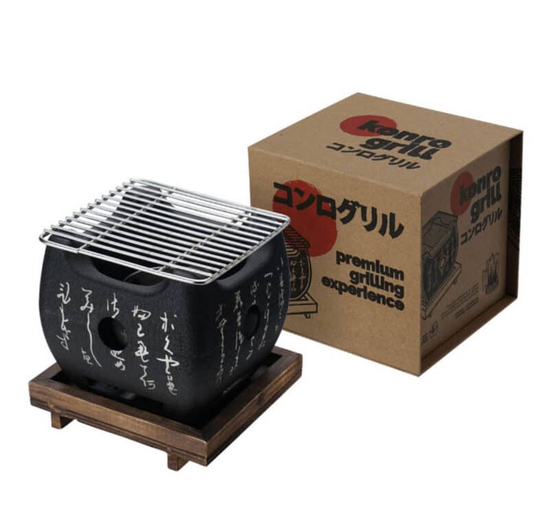 Konro Grill Aluminium 15x15 cm