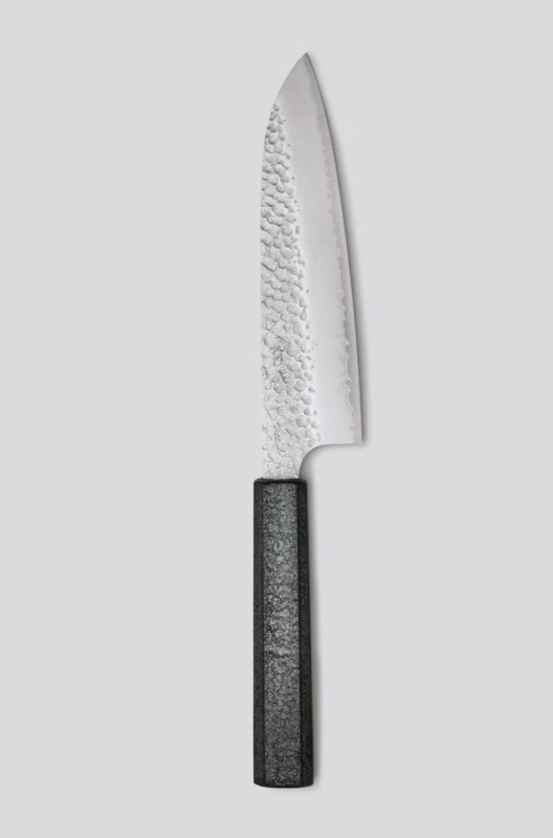 Seki Kanetsugu Shiun Silver Santoku 170mm VG10