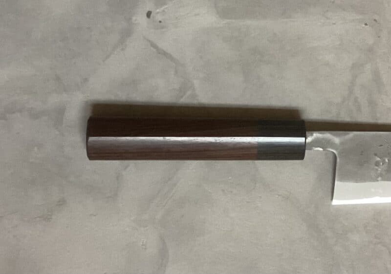 Ohishi Gyuto 180mm Aogami 2 Nashiji - Billede 2