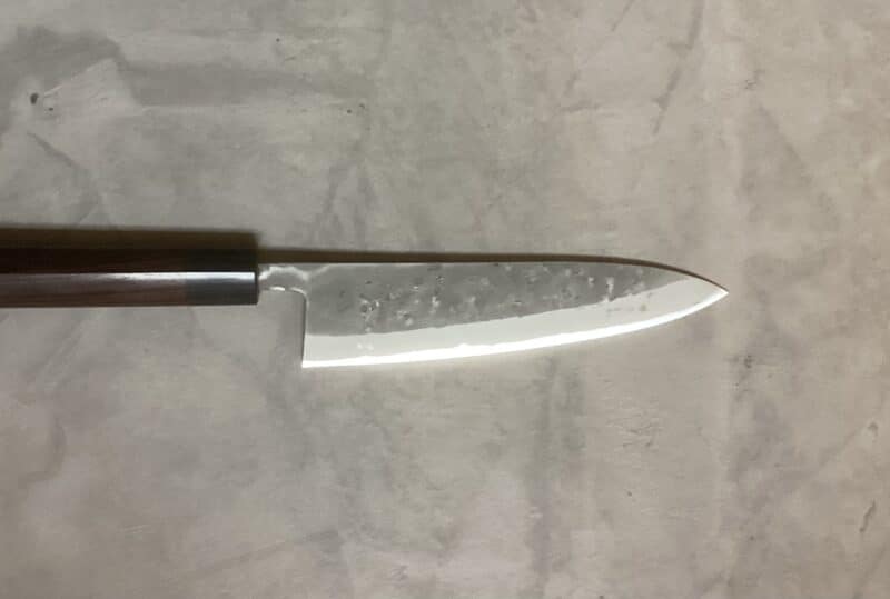 Ohishi Gyuto 180mm Aogami 2 Nashiji - Billede 3