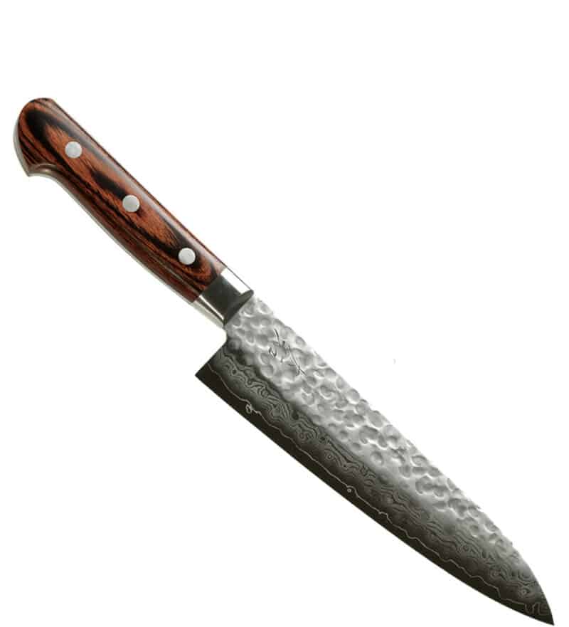 Senshi  Santoku 180mm VG-10 Damascus 16 lag stål.